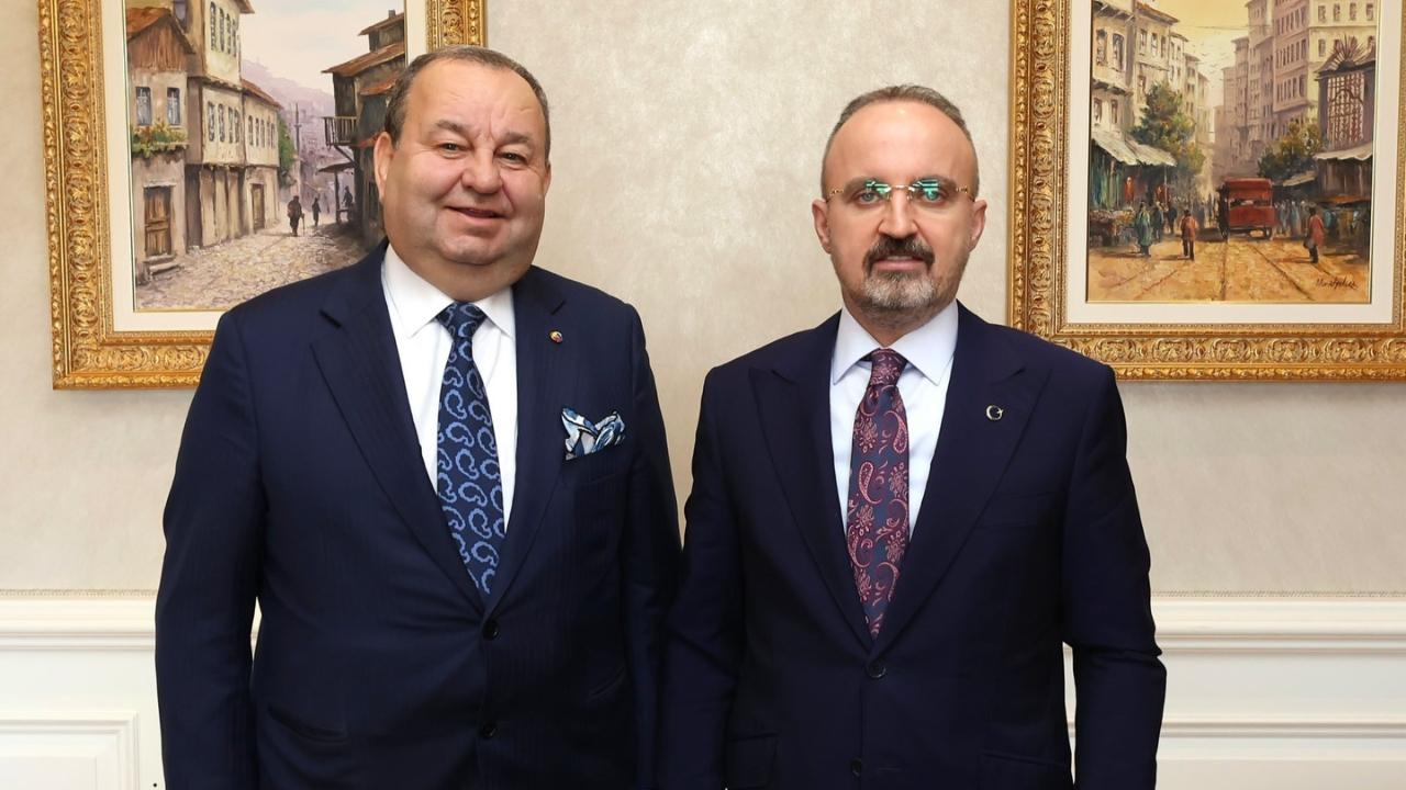 Başkan Doğan’dan Turan’a tebrik ziyareti