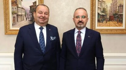 Başkan Doğan’dan Turan’a tebrik ziyareti