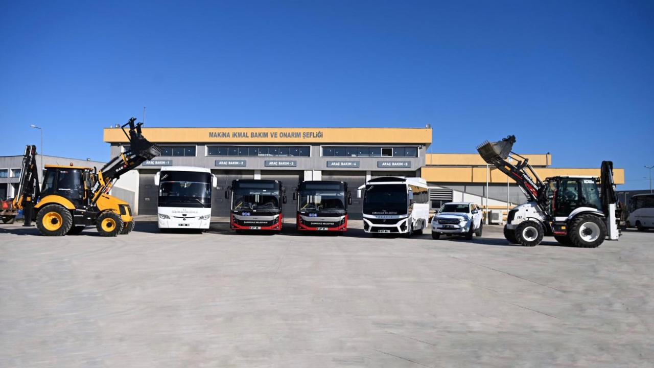 Çanakkale Belediyesi araç filosunu güçlendiriyor