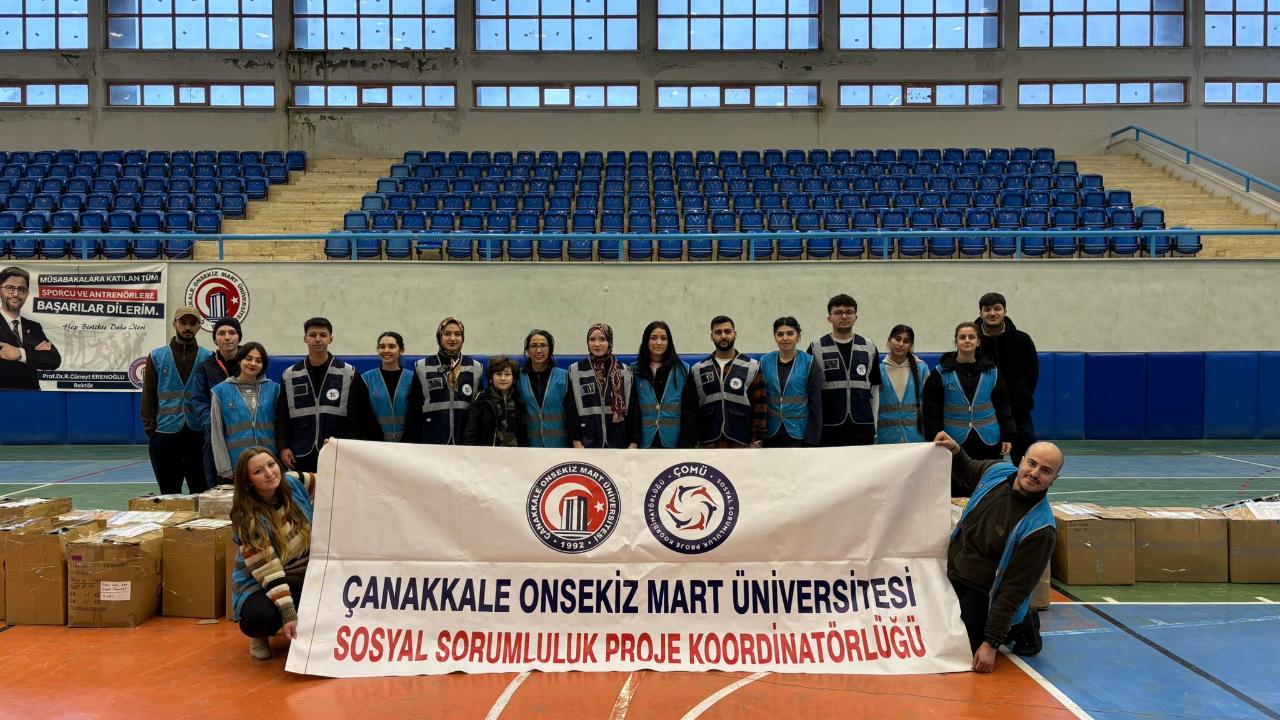 Çanakkale’den deprem bölgesine destek!