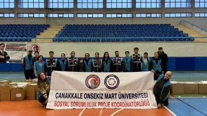 Çanakkale’den deprem bölgesine destek!
