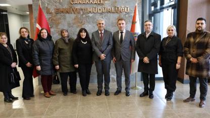 Emniyet Müdürü Dağıstanlı’ya anlamlı ziyaret