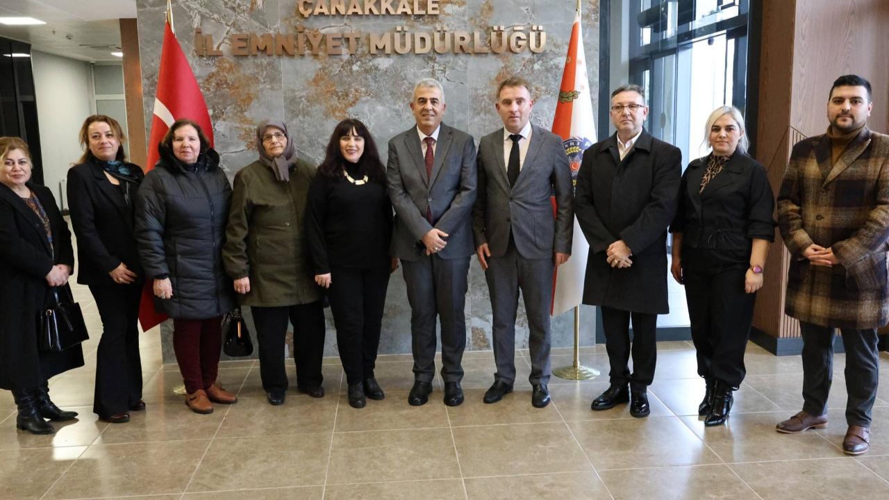 Emniyet Müdürü Dağıstanlı’ya anlamlı ziyaret