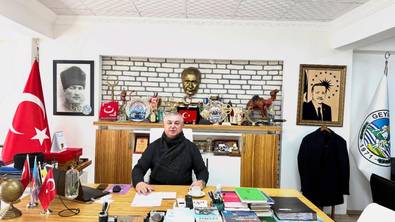 Geyikli Belediyesi Başkanlık Makamı yeni hizmet binasına taşındı