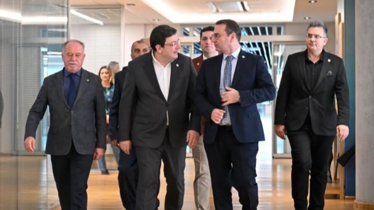 İYİ Parti’den Başkan Erkek’e ziyaret