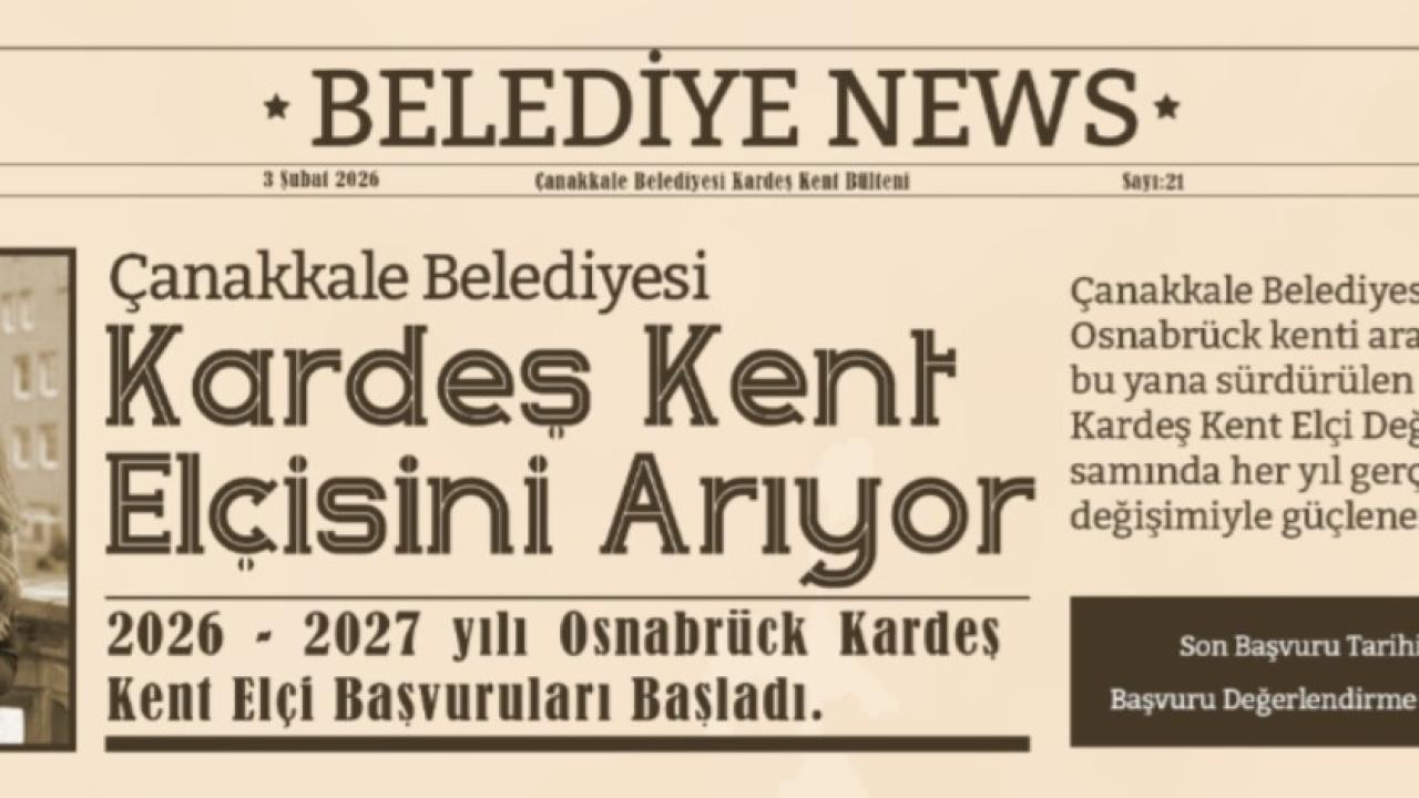 Kardeş Kent Elçi Değişim Programı sürüyor