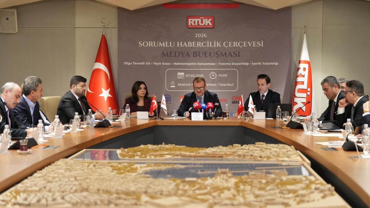 RTÜK ‘Sorumlu Habercilik Çerçevesi Medya Buluşması’ İstanbul’da Gerçekleştirildi