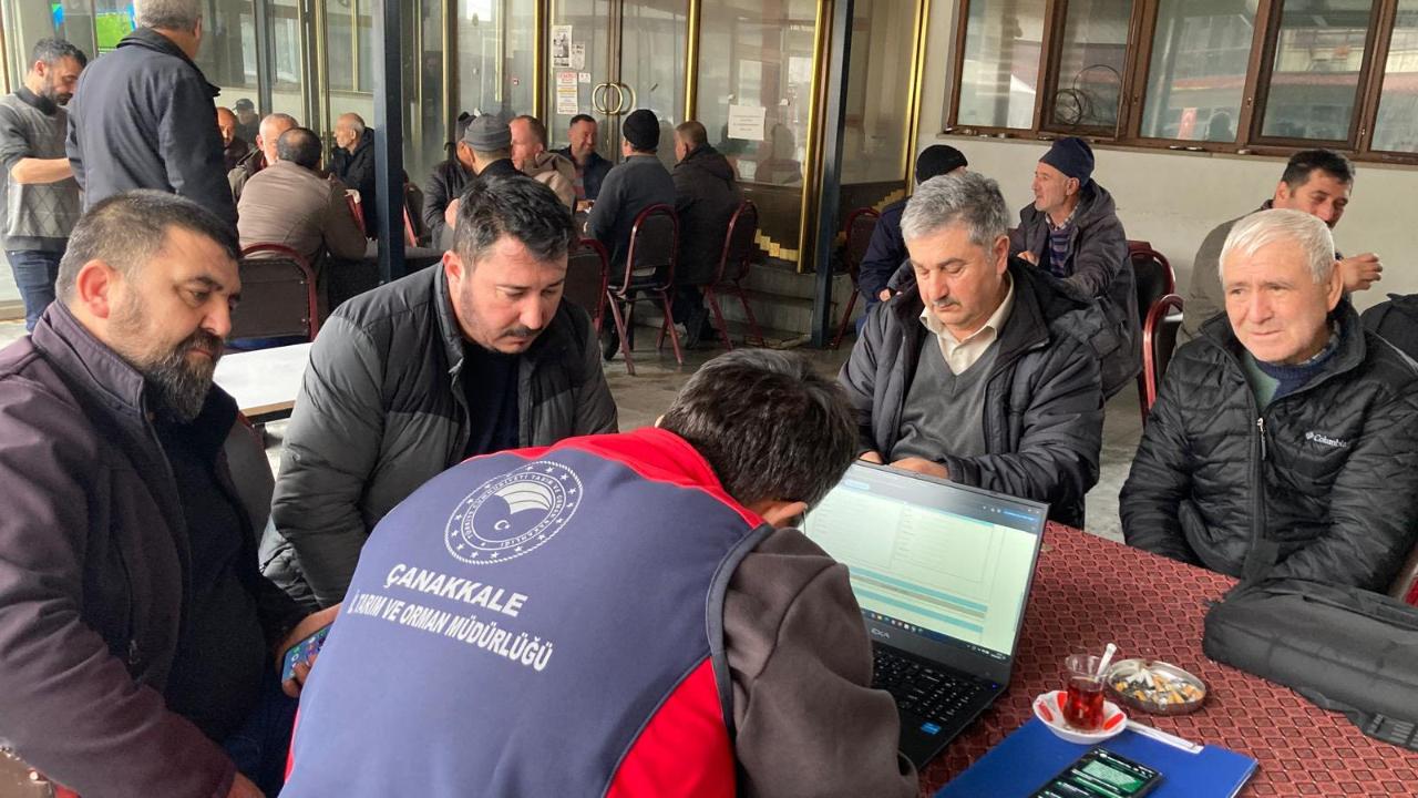 Tarım ekipleri üreticilerle buluşuyor