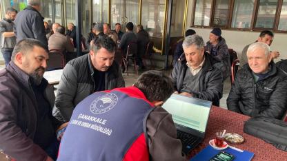 Tarım ekipleri üreticilerle buluşuyor