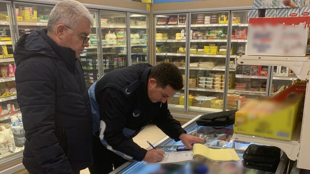 Zincir marketlerde denetim