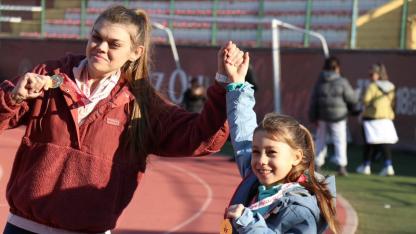 18 Mart Stadyumu’nda anlamlı atletizm etkinliği