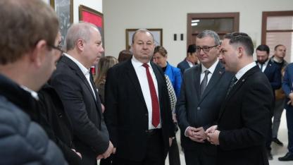 Biga’da protokol bayramlaştı