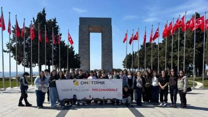 Çan2 Termik Santrali, 3. yılında da gençleri Çanakkale’nin tarihi mirasıyla buluşturdu