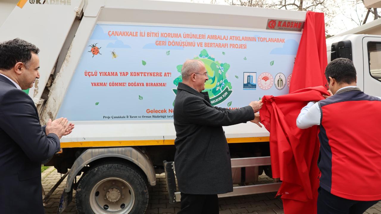 Çanakkale’de 45 bin kilogram atık bertaraf edildi