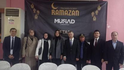 Çanakkale’de Tasavvuf ve İş Dünyası aynı iftar sofrasında buluştu