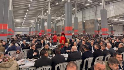 Ezine’de 10 bin kişilik halk iftarı