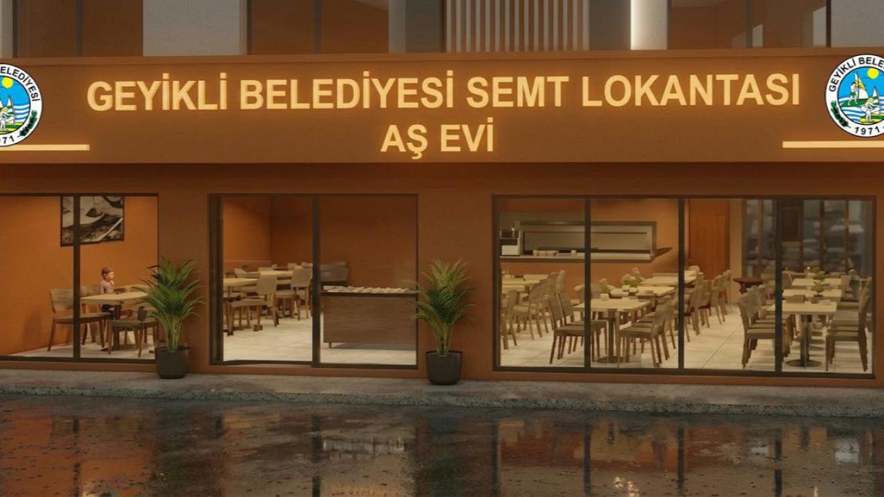 Geyikli Belediyesi’nden sosyal belediyecilik hamlesi: Semt Lokantası açılacak