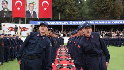 Jandarma Komutanlığında yemin töreni!
