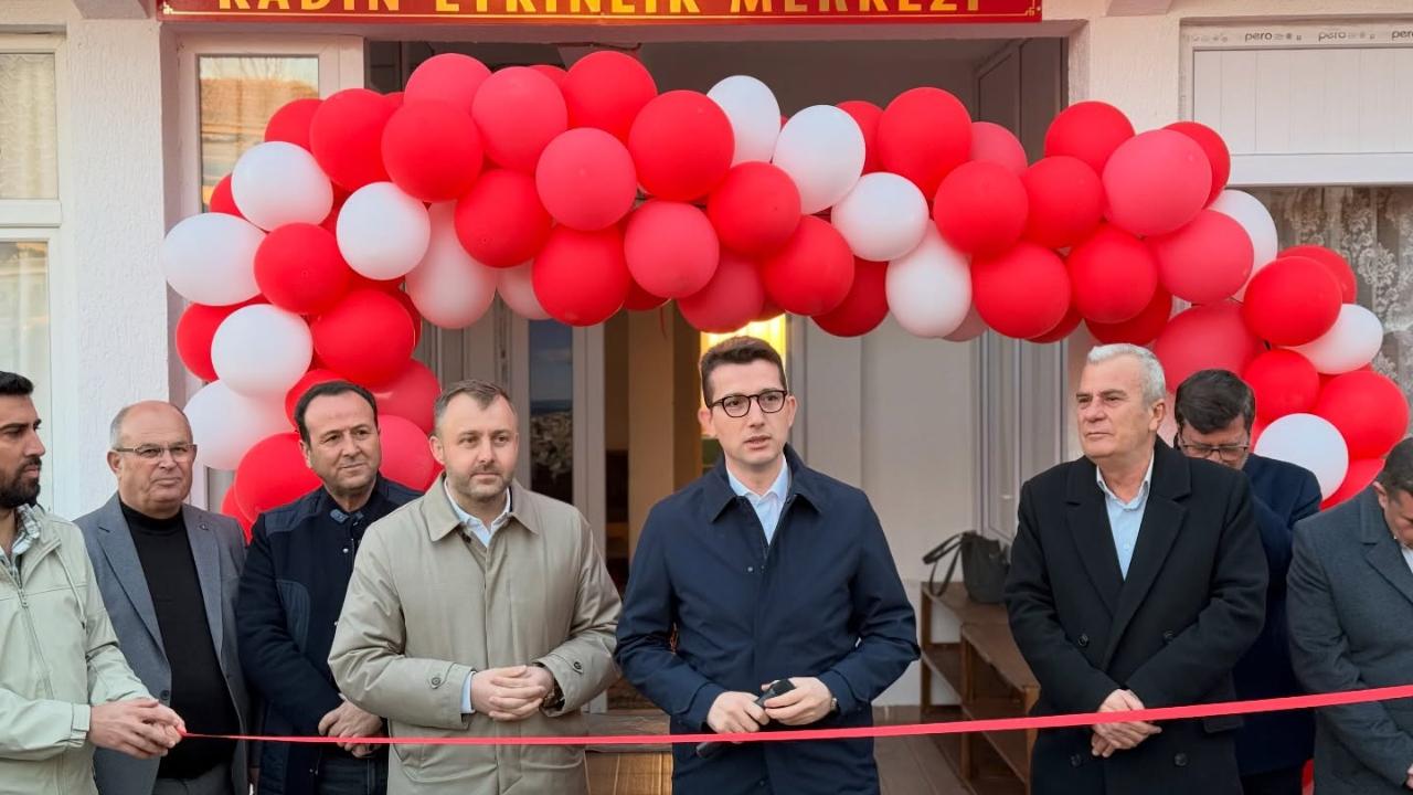 Kadın Etkinlik Merkezi törenle hizmete açıldı