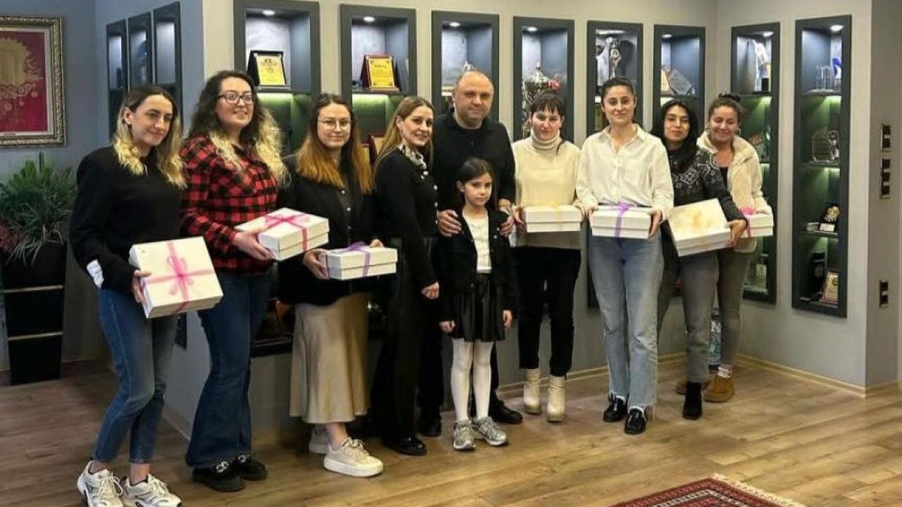 Kılıç kadın çalışanlarını unutmadı