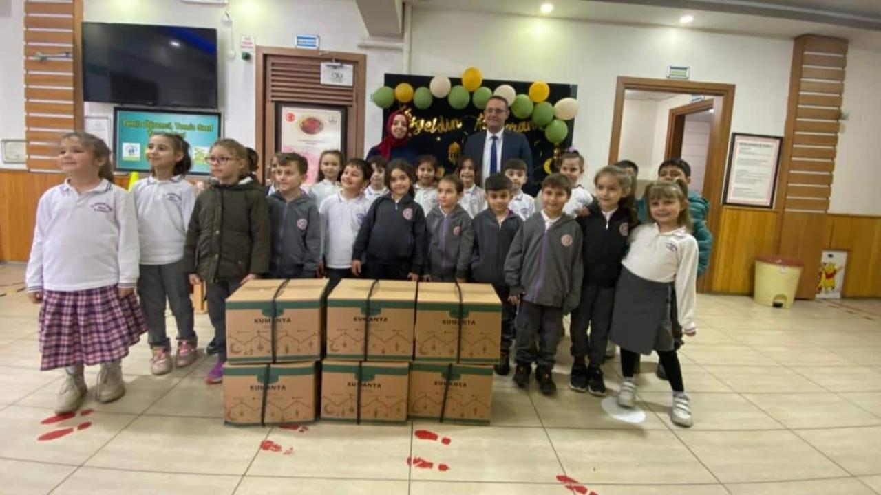 Öğrencilerden örnek sorumluluk çalışması