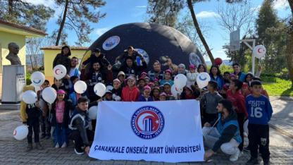 Uzay Macerası Hatay’lı miniklerle buluştu