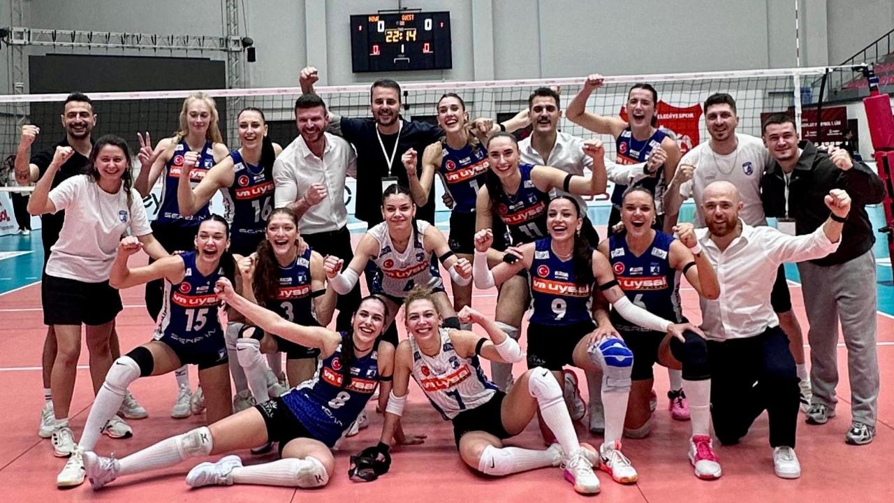 Yarı finalde gövde gösterisi! Çanakkale Belediyespor’dan net galibiyet