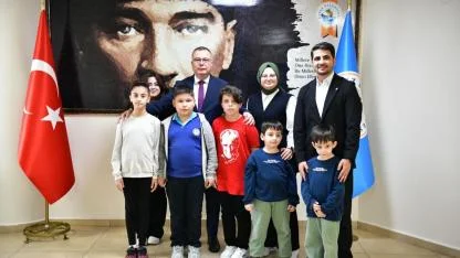 Açel Özel Eğitim ve Rehabilitasyon Merkezi’nden Başkan Arslan’a ziyaret