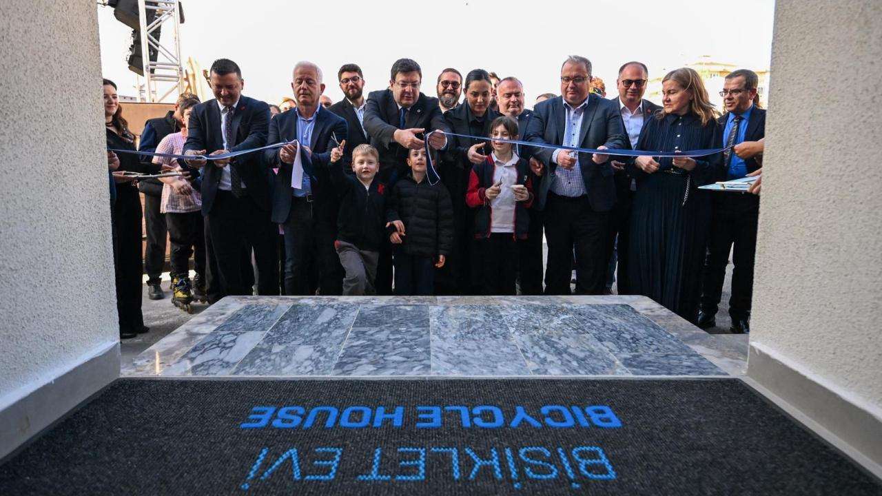 Alp Mercan Etüt Merkezi ve Bisikletli Yaşam Parkı hizmete açıldı