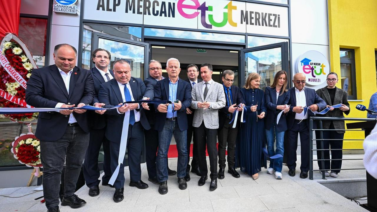 Alp Mercan Etüt Merkezi ve Bisikletli Yaşam Parkı hizmete açıldı