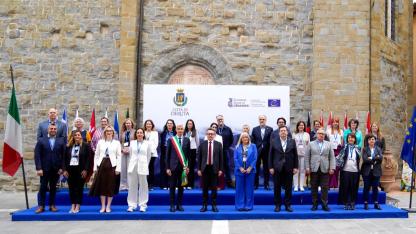 Başkan Erkek, Avrupa Seramik Rotası Genel Kurulu'nda