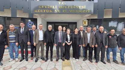 Başkan Ünal Özcan’dan yeni yönetime tebrik