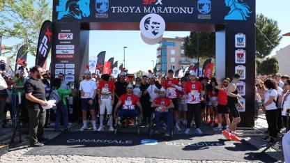 Çanakkale'de Troya Maratonu heyecanı!