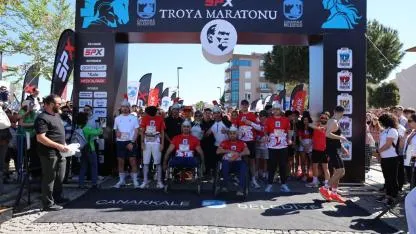 Çanakkale'de Troya Maratonu heyecanı!