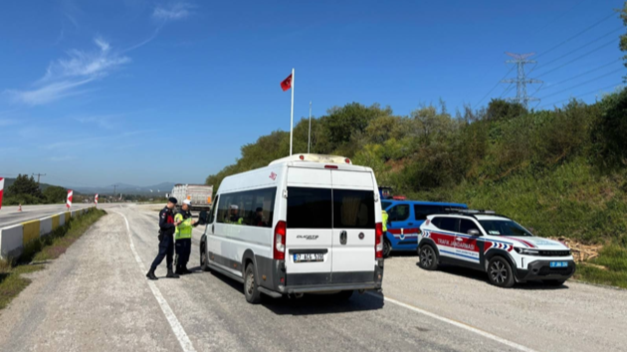 Jandarmadan sürücülere sıkı denetim