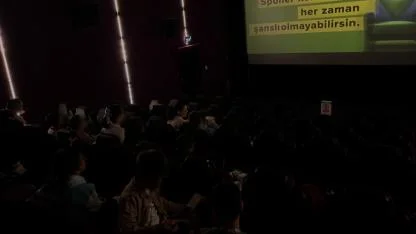 Minikler sinema ile buluşturuldu