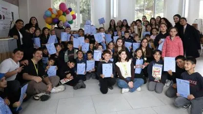 Sinekçi Köyü’nde çocuklar 23 Nisan coşkusunu festivalle yaşadılar