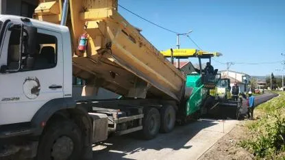 Süleymaniye–Evreşe yolunda asfalt hamlesi!