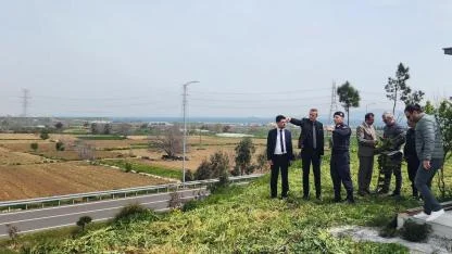 Tarım yatırımları yerinde incelendi