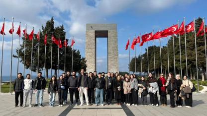 Uludağ Üniversitesi öğrencileri Tarihi Alan’da