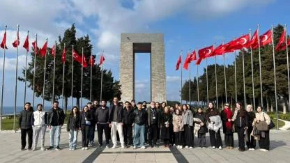 Uludağ Üniversitesi öğrencileri Tarihi Alan’da