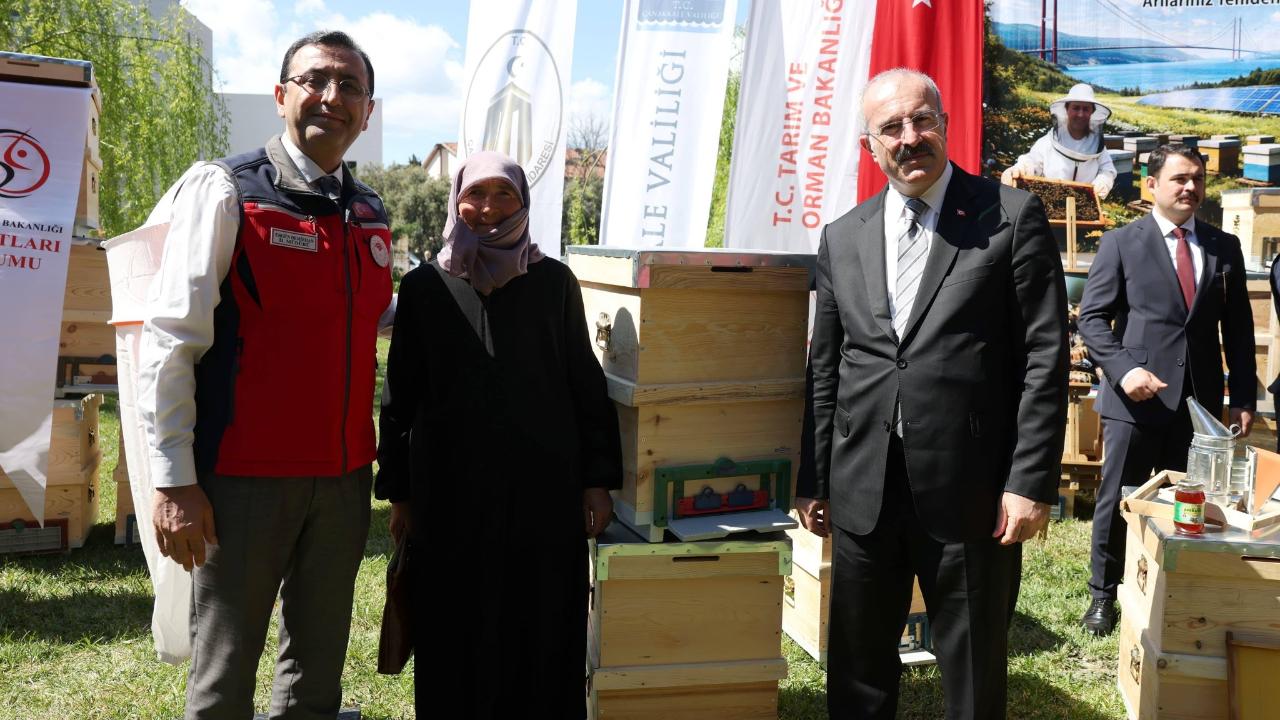 Üreticilere arı kovanı desteği!