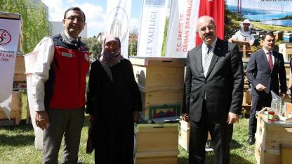 Üreticilere arı kovanı desteği!