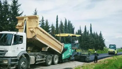 Yülüce Köyü yolu trafiğe açıldı