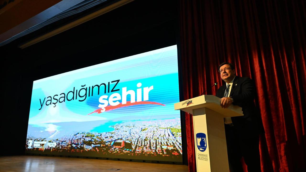 Başkan Erkek; “Çanakkale için çalışıyoruz”