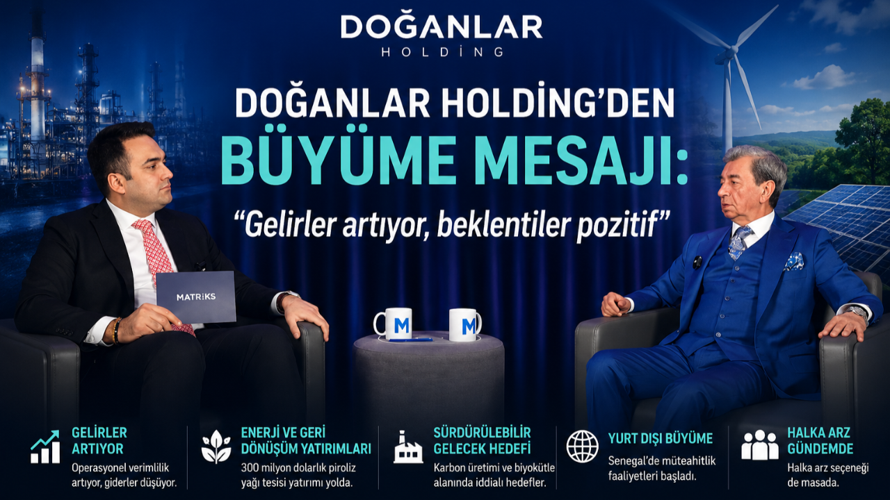 Doğanlar Holding’den büyüme mesajı: “Gelirler artıyor, beklentiler pozitif”