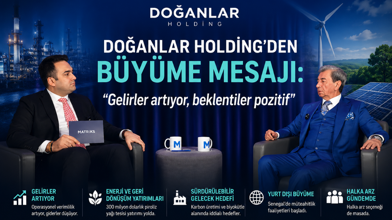 Doğanlar Holding’den büyüme mesajı: “Gelirler artıyor, beklentiler pozitif”