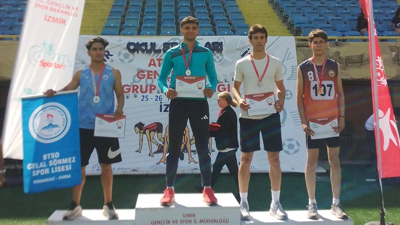 Genç atletlerden önemli başarı