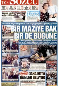 Sözcü Gazetesi Gazete Manşeti