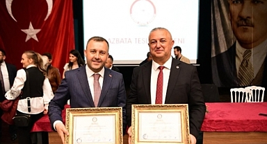 Yüksel ile Oruçoğlu mazbatasını aldı